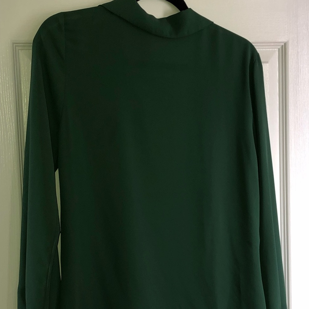 Green blouse